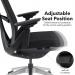 Paxton mesh back operator chair with black frame - black mesh PAX300T1-K