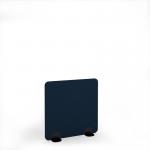 Plain Acoustic Floor Standing Black Metal Base Legs 1200w 1200h - Dark Blue PFSC1200-K-MF-BD