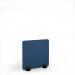 Plain Acoustic Floor Standing Black Metal Base Legs 1200w 1200h - Blue PFSC1200-K-MF-BL