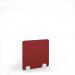 Plain Acoustic Floor Standing White Metal Base Legs 1200w 1200h - Pure Red PFSC1200-WH-MF-PR