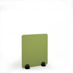 Plain Acoustic Floor Standing Black Metal Base Legs 1200w 1400h - Fruit Green PFSC1400-K-MF-FG