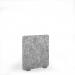 Plain Acoustic Floor Standing Silver Metal Base Legs 1200w 1400h - Dark Silver Grey PFSC1400-S-MF-DG