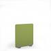 Plain Acoustic Floor Standing Silver Metal Base Legs 1200w 1400h - Fruit Green PFSC1400-S-MF-FG