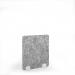 Plain Acoustic Floor Standing White Metal Base Legs 1200w 1400h - Dark Silver Grey PFSC1400-WH-MF-DG