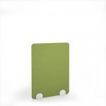 Plain Acoustic Floor Standing White Metal Base Legs 1200w 1600h - Fruit Green PFSC1600-WH-MF-FG