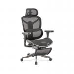 Poise mesh executive chair with headrest, footrest & adjustable arms POI300K2-K