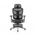 Poise mesh executive chair with headrest, footrest & adjustable arms POI300K2-K