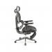 Poise mesh executive chair with headrest, footrest & adjustable arms POI300K2-K