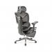 Poise mesh executive chair with headrest, footrest & adjustable arms POI300K2-K