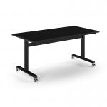 Pro Flip Rectangular Table 1600 x 800, Black Frame, Black Top PROFL16-K-BK