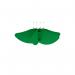 Piano Scales acoustic suspended ceiling raft in dark green 1200 x 1200mm - Sun PS12-SN-DN