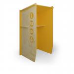 Piano Solo acoustic booth - yellow trim PSB1-Y