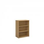 Universal bookcase 1090mm high with 2 shelves - oak R1090O
