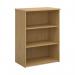 Universal bookcase 1090mm high with 2 shelves - oak R1090O