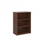Universal bookcase 1090mm high with 2 shelves - walnut R1090W
