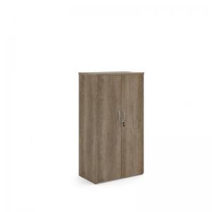 Universal double door cupboard 1440mm high with 3 shelves - Nebraska