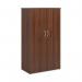 Universal double door cupboard 1440mm high with 3 shelves - walnut R1440DW