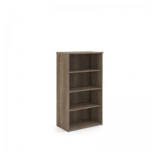 Universal bookcase 1440mm high with 3 shelves - Nebraska Oak R1440NO