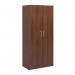 Universal double door cupboard 1790mm high with 4 shelves - walnut R1790DW