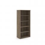 Universal bookcase 1790mm high with 4 shelves - Nebraska Oak R1790NO