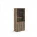 Universal combination unit with open top 1790mm high with 4 shelves - Nebraska Oak R1790OPNO