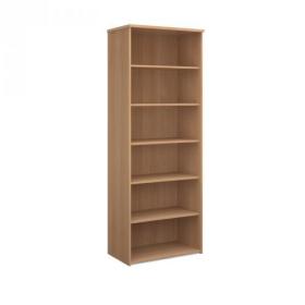 Universal bookcase 2140mm high with 5 shelves - beech R2140B