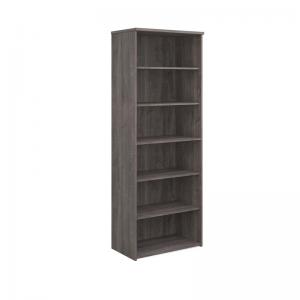 Image of Universal bookcase 2140mm high with 5 shelves - grey oak R2140GO