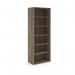 Universal bookcase 2140mm high with 5 shelves - Nebraska Oak R2140NO
