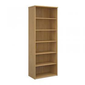 Universal bookcase 2140mm high with 5 shelves - oak R2140O