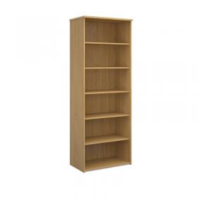 Universal bookcase 2140mm high with 5 shelves - oak R2140O