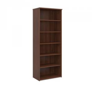 Image of Universal bookcase 2140mm high with 5 shelves - walnut R2140W
