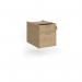 Maestro 25 2 drawer fixed pedestal - Kendal Oak R2FKO