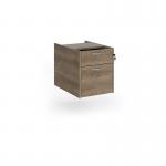 Maestro 25 2 drawer fixed pedestal - Nebraska Oak R2FNO