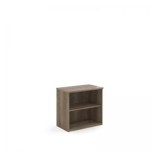 Universal bookcase 740mm high with 1 shelf - Nebraska Oak R740NO