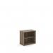 Universal bookcase 740mm high with 1 shelf - Nebraska Oak R740NO