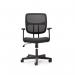 Rhea mesh back task chair with fixed arms RHE300T1-K