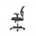 Rhea mesh back task chair with fixed arms RHE300T1-K