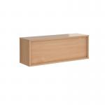 Denver reception straight top unit 1200mm x 350mm - beech RU12H-B