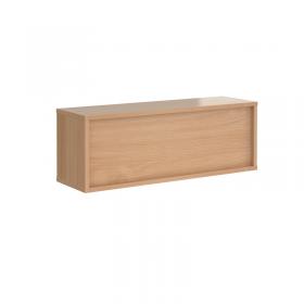 Denver reception straight top unit 1200mm x 350mm - beech RU12H-B