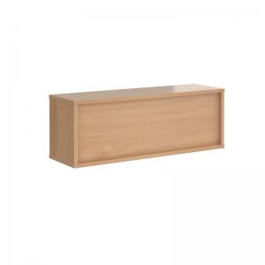 Denver reception straight top unit 1200mm x 350mm - beech RU12H-B