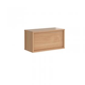 Denver reception straight top unit 800mm x 350mm - beech RU8H-B