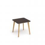 Saxon square worktable with 4 oak legs 800mm - made to order SDS800