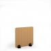 Stripe Acoustic Floor Standing Black Metal Base Legs 1200w 1200h - Longan Yellow SFSC1200-K-MF-LY