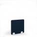 Stripe Acoustic Floor Standing White Metal Base Legs 1200w 1200h - Dark Blue SFSC1200-WH-MF-BD