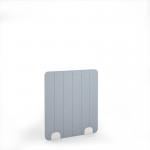 Stripe Acoustic Floor Standing White Metal Base Legs 1200w 1400h - Light Grey SFSC1400-WH-MF-LG