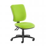 Senza high back operator chair with no arms - green SH40-000-GRN