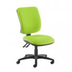 Senza high back operator chair with no arms - Madura Green SH40-000-YS156