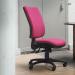 Senza high back operator chair with fixed arms - Belize Red