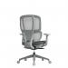 Shelby grey mesh back operator chair with grey fabric seat SHL300K2-G