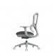 Shelby grey mesh back operator chair with grey fabric seat SHL300K2-G